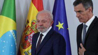 Lula em visita à Espanha em abril de 2026