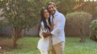 Michelle Barros e o namorado Shia