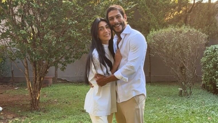 Michelle Barros e o namorado Shia