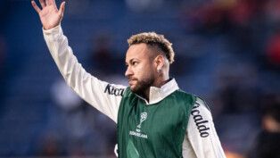 Neymar em jogo da Sul-Americana