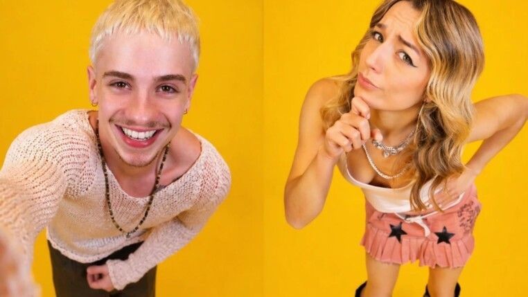 Juliano Floss e Samira Sagr