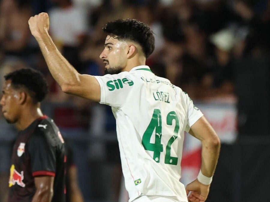 Palmeiras vence Bragantino fora de casa com gol de Flaco L&oacute;pez | TMC