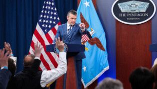 O secretário de Defesa Pete Hegseth