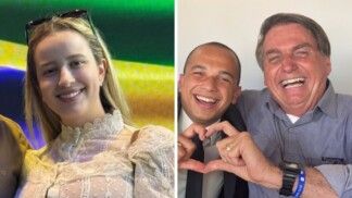 Marilia Amaral e Douglas Garcia, pré-candidatos a deputado do PL que se envolveram em confusão na UFMG