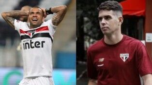 Daniel Alves e Oscar não são mais jogadores do São Paulo, mas trarão custo mensal de quase R$ 865 mil ao Tricolor