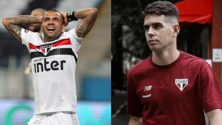 Daniel Alves e Oscar não são mais jogadores do São Paulo, mas trarão custo mensal de quase R$ 865 mil ao Tricolor