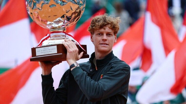 sinner campeão em Monte Carlo. (Foto: Manon Cruz/Reuters)