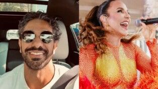 Tiago Maia e Ivete Sangalo em possível affair. (Foto:Instagram/ Tiago Maia e Instagram/Ivete Sangalo)