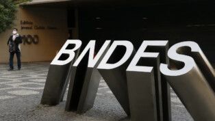 Fachada da sede da BNDES