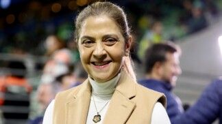 Soccer Football - Copa Libertadores - Group F - Palmeiras v Cerro Porteno - Allianz Parque, Sao Paulo, Brazil - May 20, 2026 Palmeiras president Leila Pereira inside the stadium before the match REUTERS/Jorge Silva