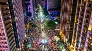 Festa de Ano Novo na Paulista (Foto: Edson Lopes Jr./Secom)