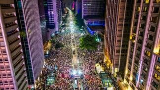 Festa de Ano Novo na Paulista (Foto: Edson Lopes Jr./Secom)