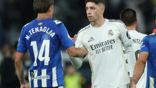 Valverde em jogo do Real no Campeonato Espanhol.