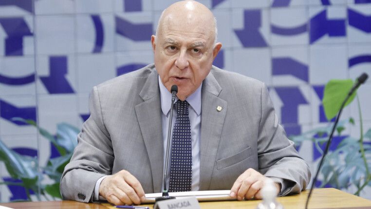 Deputado Arnaldo Jardim fala ao microfone