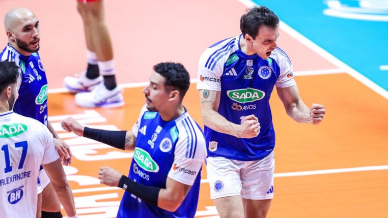 Sada Cruzeiro foi dominante sobre o Vôlei Renata na final da Superliga Masculina 2025/26