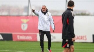 José Mourinho, treinador do Benfica