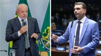 Fotompntagem com Lula e Flávio