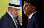 Lula e Flávio Bolsonaro