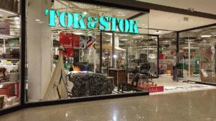 Fachada de loja da Tok&Stok