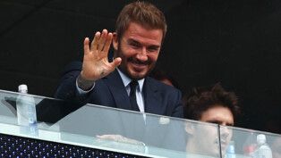 David Beckham em camarote da Copa do Mundo 2026