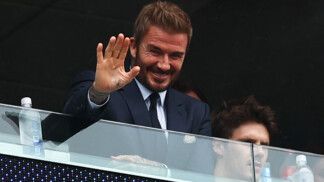 David Beckham em camarote da Copa do Mundo 2026