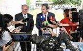 Vice Presidente da República Geraldo Alckmin durante Entrevista coletiva após reunião com Ministro da Fazenda Fernando Haddad em Brasília