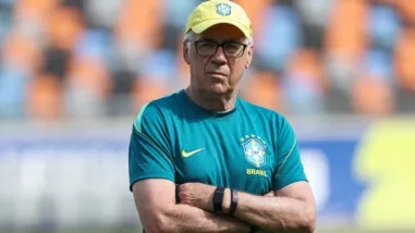 Soccer Football - FIFA World Cup 2026 - Brazil Training - Houston Dash & Dynamo Stadium, Houston, Texas, U.S. - June 28, 2026 Brazil coach Carlo Ancelotti during training IMAGN IMAGES via Reuters/Troy Taormina