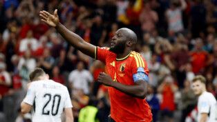 Soccer Football - FIFA World Cup 2026 - Group G - New Zealand v Belgium - BC Place, Vancouver, Canada - June 26, 2026 Belgium's Romelu Lukaku celebrates scoring their fourth goal REUTERS/Lee Smith TPX IMAGES OF THE DAY