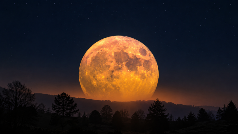 Lua de Morango ilumina o Brasil nesta segunda com pico às 20h57