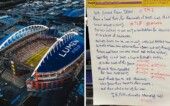 Irã deixa mensagem em vestiário de Seattle e repete gesto na Copa