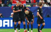 Soccer Football - FIFA World Cup 2026 - Group I - Norway v Senegal - New York/New Jersey Stadium, East Rutherford, New Jersey, U.S. - June 22, 2026 Norway's Erling Haaland celebrates scoring their third goal with Sander Berge REUTERS/Mike Segar