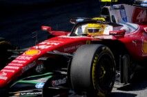 Formula One F1 - Barcelona-Catalunya Grand Prix - Circuit de Barcelona-Catalunya, Barcelona, Spain - June 14, 2026 Ferrari's Lewis Hamilton makes a pit stop during the race Pool via REUTERS/Manaure Quintero