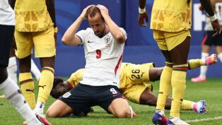Soccer Football - FIFA World Cup 2026 - Group L - England v Ghana - Boston Stadium, Foxborough, Massachusetts, U.S. - June 23, 2026 England's Harry Kane reacts after he misses a chance to score IMAGN IMAGES via Reuters/Winslow Townson
