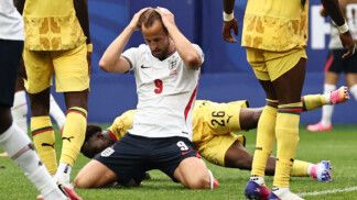 Soccer Football - FIFA World Cup 2026 - Group L - England v Ghana - Boston Stadium, Foxborough, Massachusetts, U.S. - June 23, 2026 England's Harry Kane reacts after he misses a chance to score IMAGN IMAGES via Reuters/Winslow Townson
