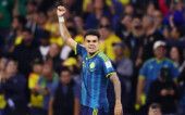 Soccer Football - FIFA World Cup 2026 - Group K - Uzbekistan v Colombia - Estadio Azteca, Mexico City, Mexico - June 17, 2026 Colombia's Luis Diaz celebrates scoring their second goal REUTERS/Eloisa Sanchez TPX IMAGES OF THE DAY
