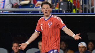 Soccer Football - FIFA World Cup 2026 - Group C - Haiti v Scotland - Boston Stadium, Foxborough, Massachusetts, U.S. - June 13, 2026 Scotland's Scott McTominay reacts IMAGN IMAGES via Reuters/David Butler Ii