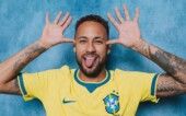 Neymar Jr. em ensaio para a Copa do Mundo 2026