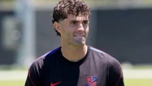 Soccer Football - FIFA World Cup 2026 - United States Training - Great Park Sports Complex, Irvine, California, U.S. - June 26, 2026 Christian Pulisic of the U.S. during training IMAGN IMAGES via Reuters/Kirby Lee