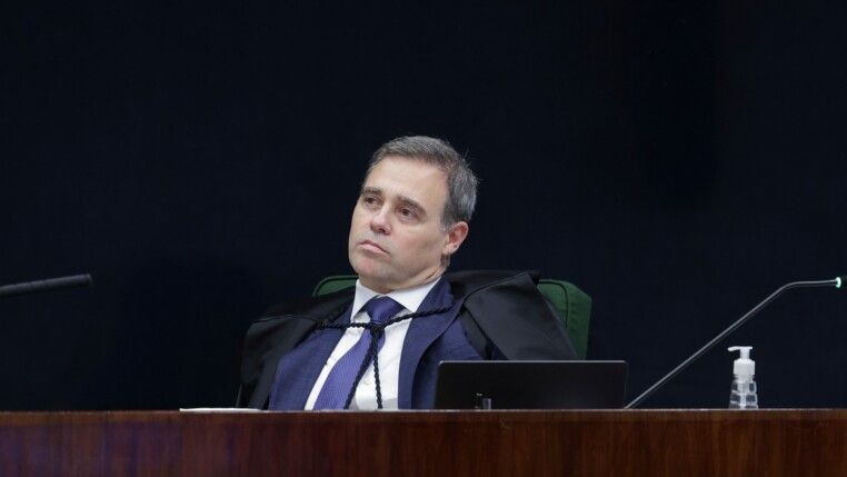 Ministro André Mendonça na sessão da Segunda Turma do STF
