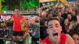 Guarda-vidas Flávio corre 24 horas pela segunda vez.