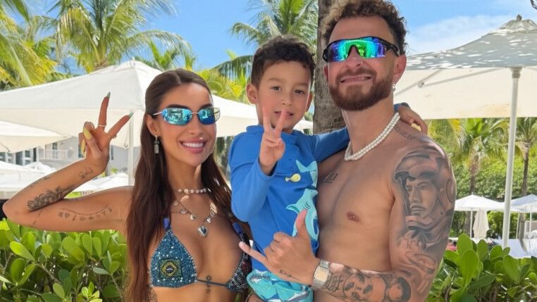Bianca Andrade e Fred Bruno aproveitam passeio em Miami com o filho, Cris