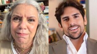 Astrid Fontenelle e Rodrigo Branco