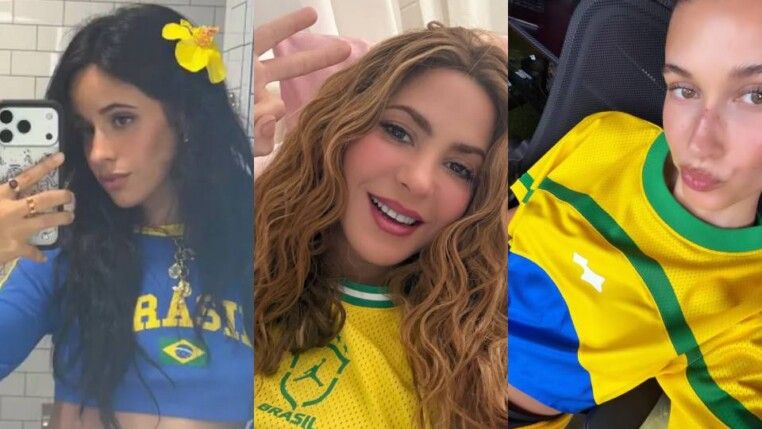 Camila Cabello, Shakira e Hailey Bieber