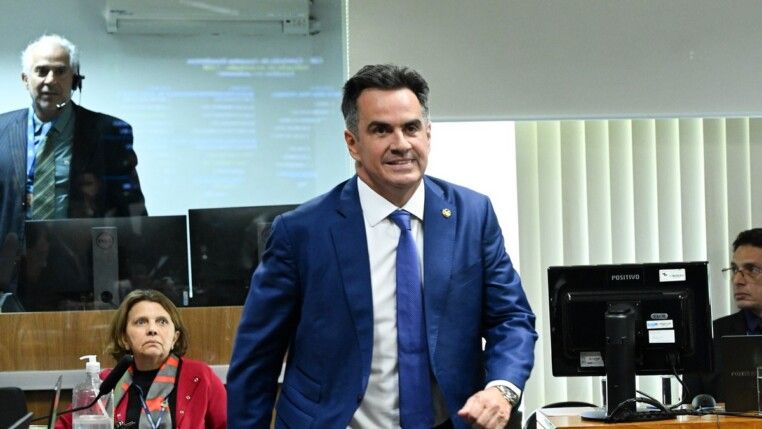 Comissão de Assuntos Econômicos (CAE) reunião deliberativa com 5 itens. Entre eles, o PL 5.122/2023, que autoriza a utilização do Fundo Social (FS) de que trata a Lei nº 12.351, de 22 de dezembro de 2010, como fonte de recursos para a disponibilização de linha especial de financiamento que especifica. Em destaque, senador Ciro Nogueira (PP-PI)