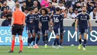 Jogadores do Vancouver Whitecaps (Foto: Chadd Cady-Imagn Images via Reuters)