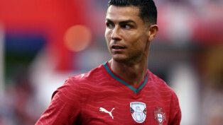 Cristiano Ronaldo em campo pela seleção de Portugal