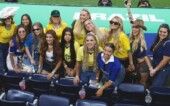 Sem Bruna Biancardi, 'selesposas' posam juntas após Brasil ganhar jogo na Copa do Mundo