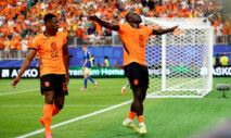 Holanda faz gol contra a Suécia na Copa do Mundo 2026