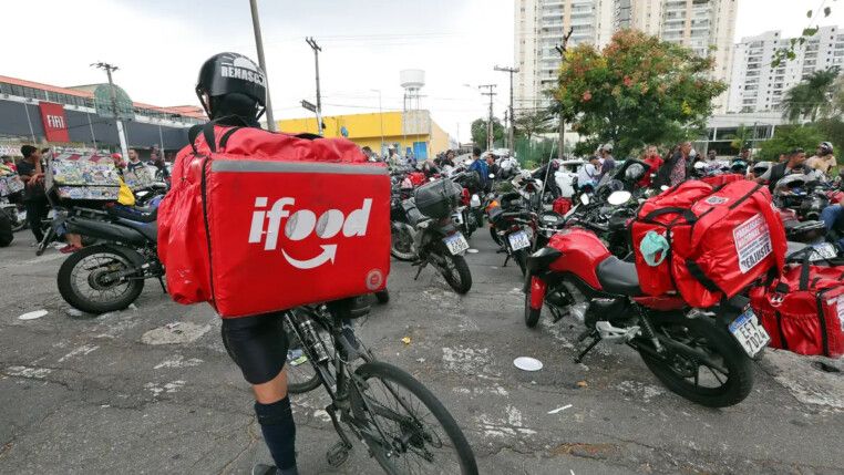 Entregadores do iFood