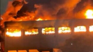 Fogo em imóvel em Guarulhos